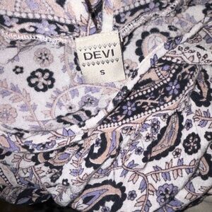 Devi Floral Paisley Top
